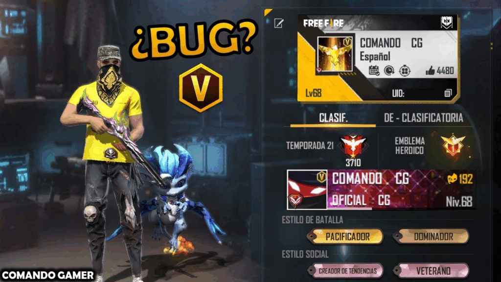 Free Fire: cómo conseguir la V de Verificado en nuestro perfil 5 image 10